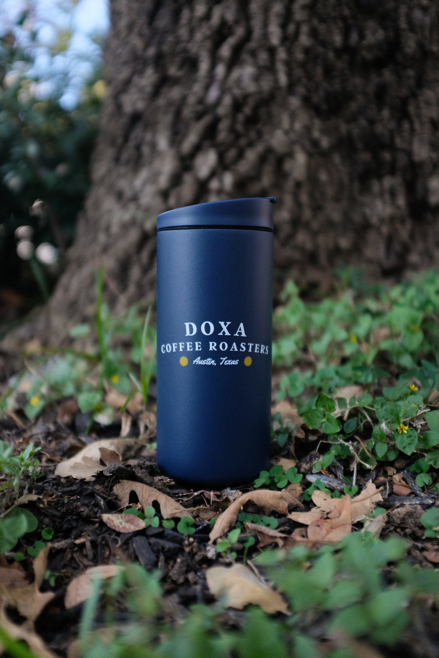 Navy Doxa Miir 12oz Flip Traveler