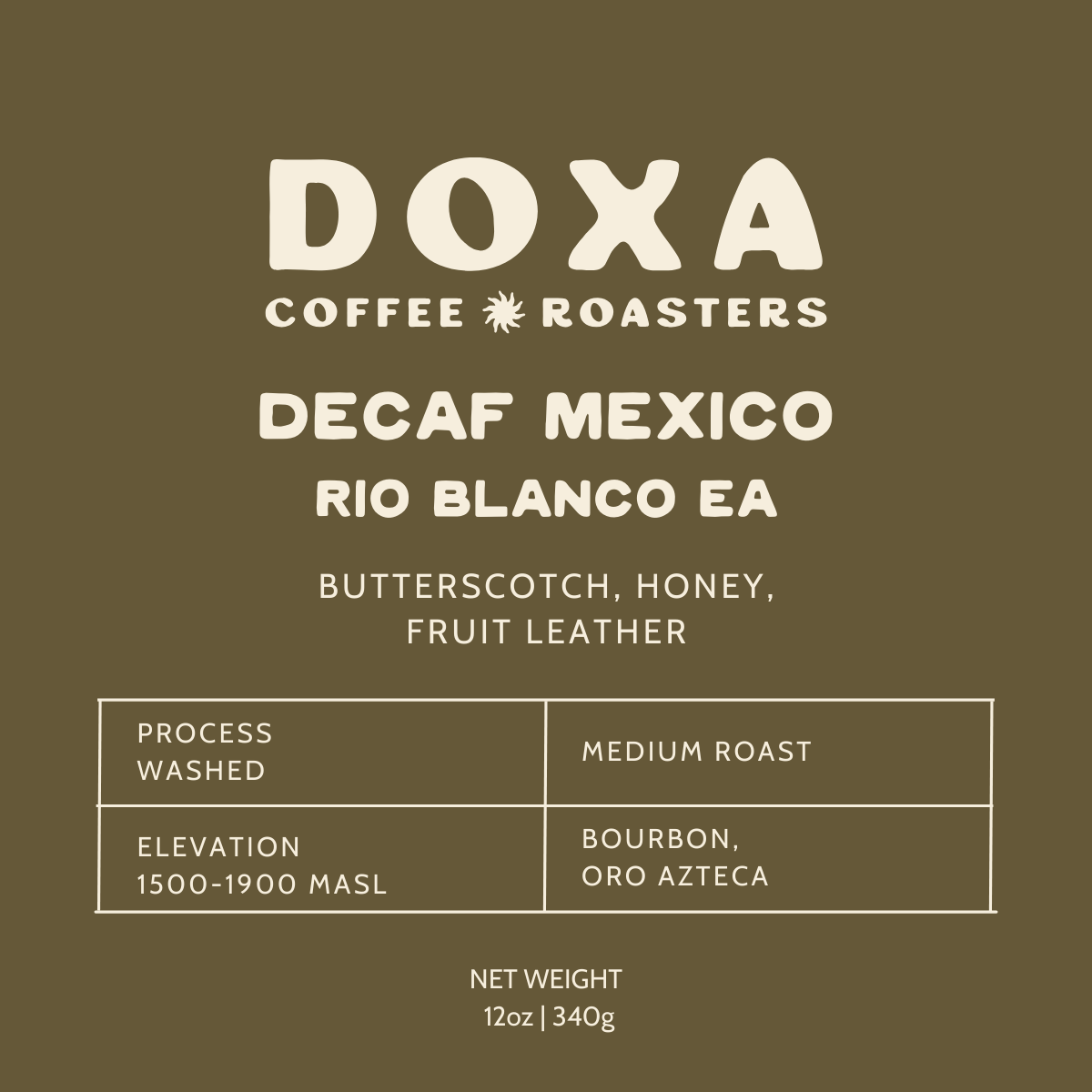 Decaf Mexico | Rio Blanco EA