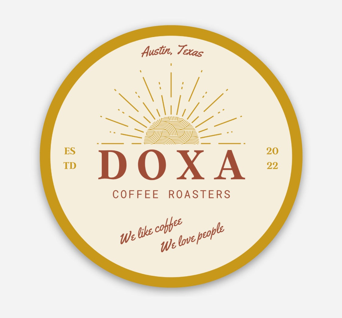 Doxa Circle Sticker