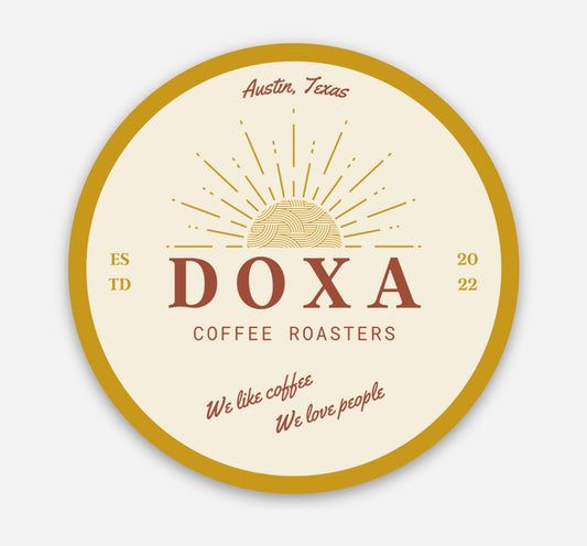 Doxa Circle Sticker